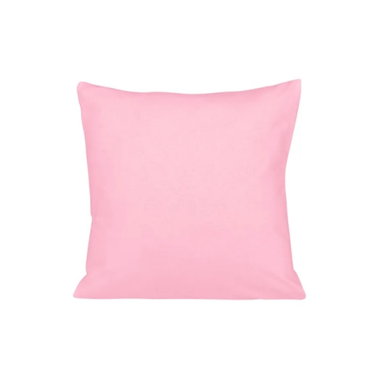 Poszewka jersey- 38x42 Jasny róż